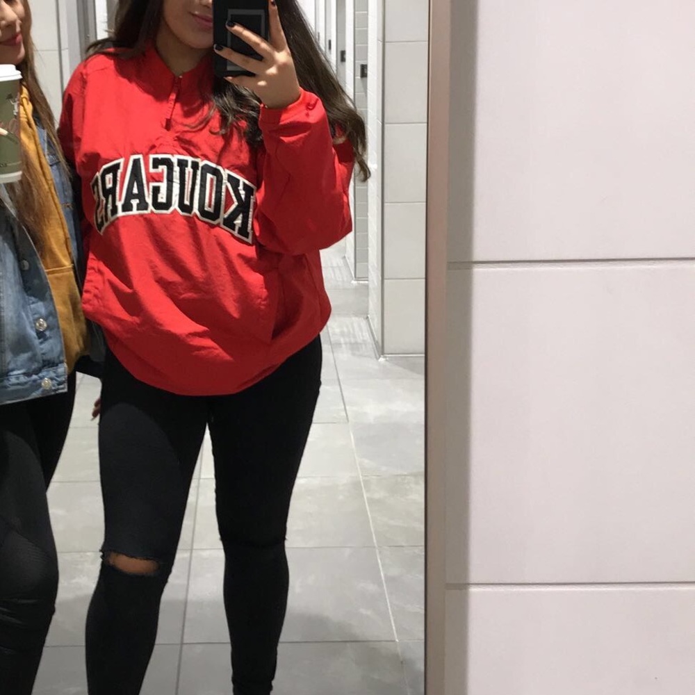 Great condition light jacket half zip up 🍂🍁☕️